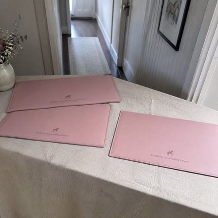 Custom desk mats for small business