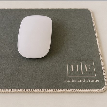 Stitched-Edge Mouse Mats
